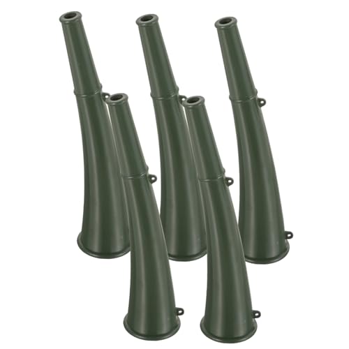 Alipis 5 Stück Robuste Signalhörner für Outdoor Training und Sportveranstaltungen Vielseitige Anfeuerungs Tröten für Camping Fußballspiele und Partys Kompakt und Langlebig Militärgrün Alipis 5 Stück Robuste Signalhörner für Outdoor Training und Sportveranstaltungen Vielseitige Anfeuerungs Tröten für Camping Fußballspiele und Partys Kompakt und Langlebig Militärgrün von Alipis