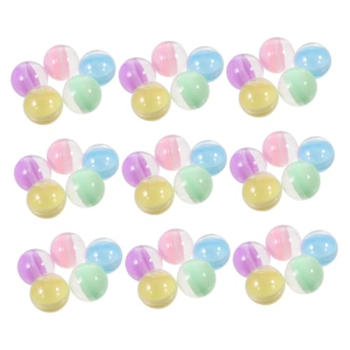 Alipis 50 Stück Runde Halbtransparente Macaron-farbkapseln aus Robustem Kunststoff Nachfüllkapseln für Verkaufsautomaten für Partygeschenke und DIY-bastelbedarf Alipis 50 Stück Runde Halbtransparente Macaron-farbkapseln aus Robustem Kunststoff Nachfüllkapseln für Verkaufsautomaten für Partygeschenke und DIY-bastelbedarf von Alipis