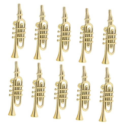 Alipis 50 Stück Teiliges Mini musikinstrumente Goldene Kleine Trompete Bassklarinette Flöte Violinmodelle Vielseitige Weihnachtsbaum deko DIY Bastelzubehör für Musikliebhaber Alipis 50 Stück Teiliges Mini musikinstrumente Goldene Kleine Trompete Bassklarinette Flöte Violinmodelle Vielseitige Weihnachtsbaum deko DIY Bastelzubehör für Musikliebhaber von Alipis