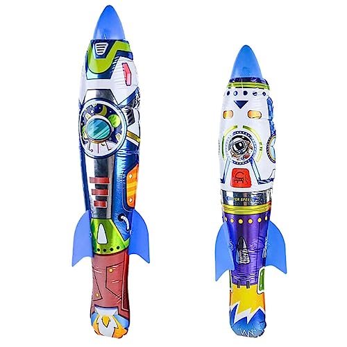 Alipis Aufblasbare Rakete Handgestartet Aufblasbare Rakete Sprengrakete Kinderschießen Fliegender Poolschwimmer 4D-Raketenballon Weltraumballons Für Den Außenbereich 2 Stück 63 Cm/55 cm Alipis Aufblasbare Rakete Handgestartet Aufblasbare Rakete Sprengrakete Kinderschießen Fliegender Poolschwimmer 4D-Raketenballon Weltraumballons Für Den Außenbereich 2 Stück 63 Cm/55 cm von Alipis