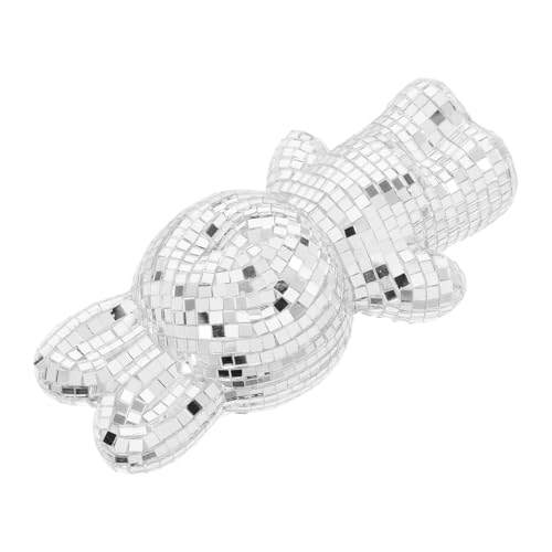 Alipis Ostern Themen Silber Spiegel Disco Mosaik Glas Reflektierende Party Dekorationen Retro Disco Für Hochzeit Party von Alipis