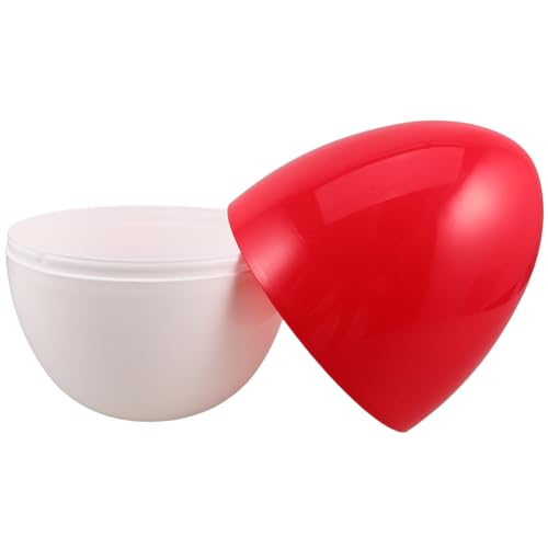 Alipis Großes Transparentes Befüllbare Offenes Design für DIY-Geschenke Vielseitig für Ostern Weihnachten Hochzeit Party Rot-weiß Auffällige Dekoration Alipis Großes Transparentes Befüllbare Offenes Design für DIY-Geschenke Vielseitig für Ostern Weihnachten Hochzeit Party Rot-weiß Auffällige Dekoration von Alipis