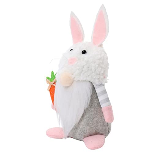 Alipis Hase Stofftier Wichtel Puppe Osterwichtel Hase Spielzeug Deko Wichtel Für Ostern von Alipis