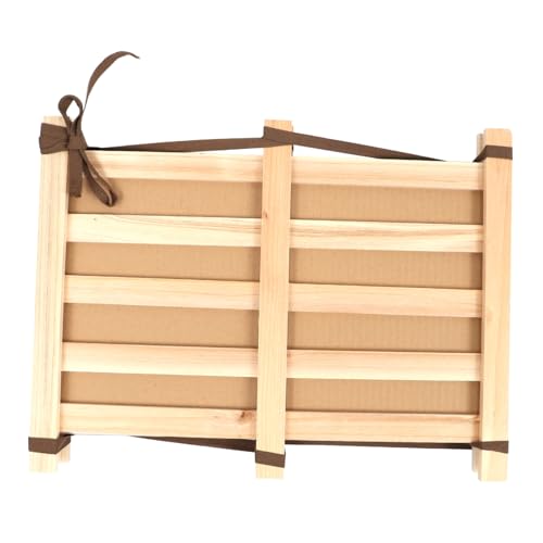 Alipis Holzstreifen Pflanzenprobenhalter mit Saugfähigem Papier Tragbar Wiederverwendbar Lehrmittel Laborgerät für Unterricht und Herbarium Herstellung Alipis Holzstreifen Pflanzenprobenhalter mit Saugfähigem Papier Tragbar Wiederverwendbar Lehrmittel Laborgerät für Unterricht und Herbarium Herstellung von Alipis