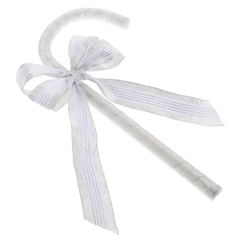 Alipis Kindergrößen Roleplay Gehrstock mit Süßer Schleife Silberner Weihnachts und Valentinstags Cosplay Stab Kindgerechter Gehstock für Bühnenauftritte und Festliche Anlässe Alipis Kindergrößen Roleplay Gehrstock mit Süßer Schleife Silberner Weihnachts und Valentinstags Cosplay Stab Kindgerechter Gehstock für Bühnenauftritte und Festliche Anlässe von Alipis