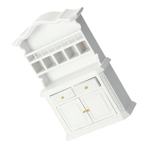 Alipis Maßstab Miniatur Holzvitrine Dekoratives Display Für Puppenhaus Wohnzimmer Sammler Alipis Maßstab Miniatur Holzvitrine Dekoratives Display Für Puppenhaus Wohnzimmer Sammler von Alipis