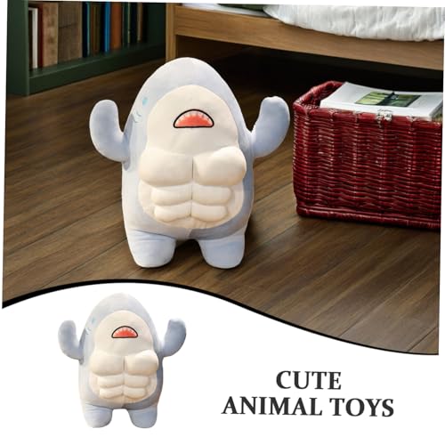 Alipis Muskel Shark Kuscheltier Weiches Plüschtier Meeresbewohner Schlafkissen Komfortables Sofa Schlafzimmer deko Alipis Muskel Shark Kuscheltier Weiches Plüschtier Meeresbewohner Schlafkissen Komfortables Sofa Schlafzimmer deko von Alipis