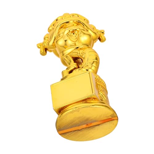 Alipis Neujahrstrophäe Trophäenpokale Für Das Neue Jahr Desktop-schlangenstatue Preistrophäe Fördern Schlangentrophäe Für Dekorationen Schlangen-trophäenbecher Fußball-trophäe Harz Golden von Alipis