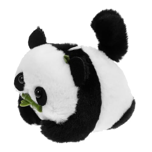 Alipis Panda Plüschtier Anhänger Mit Zugseil Und Wedelndem Tierform Puppe Für Schlüssel Handtasche Koffer Hängedekoration Alipis Panda Plüschtier Anhänger Mit Zugseil Und Wedelndem Tierform Puppe Für Schlüssel Handtasche Koffer Hängedekoration von Alipis