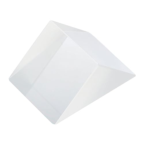 Alipis Optisches Dreiecksprisma Glas für Physikalische Experimente Lichtbrechung Pädagogisches Optisches Prisma für Physikunterricht und Spektrumdarstellung Alipis Optisches Dreiecksprisma Glas für Physikalische Experimente Lichtbrechung Pädagogisches Optisches Prisma für Physikunterricht und Spektrumdarstellung von Alipis