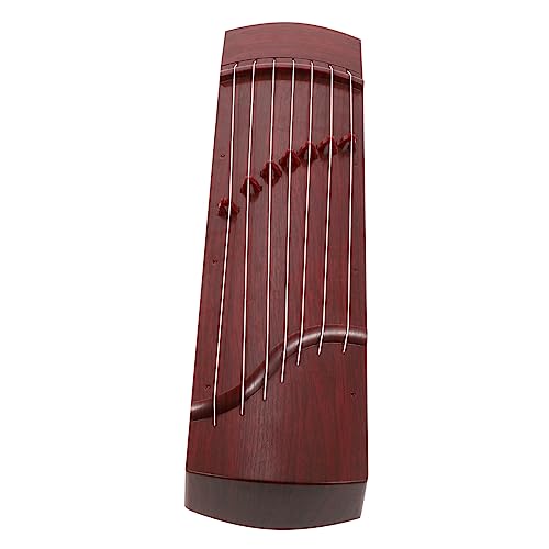 Alipis Schnur Guzheng musikinstrumente kinderinstrumente Musikinstrument Kleinkindertrommel Musical Anfänger Musikinstrument Abs Brown von Alipis