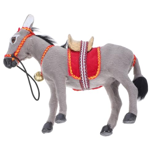 Alipis Eselfigur Aus Kunststoff Realistische Tierfigur Miniatur-Modell Bauernhof-Ornament Simulationstierdekoration Stehende Statue Für Garten Oder Spielzeug Alipis Eselfigur Aus Kunststoff Realistische Tierfigur Miniatur-Modell Bauernhof-Ornament Simulationstierdekoration Stehende Statue Für Garten Oder Spielzeug von Alipis