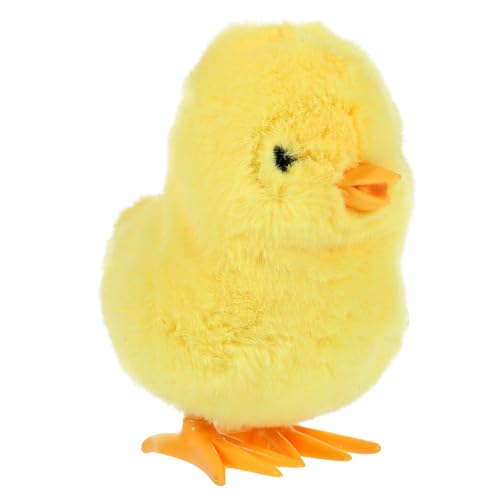 Alipis Springendes Gelbes Huhn Guck-guck Schwan Hüpfendes Hasenspielzeug Für Grübler Hühnerstall Hähnchen Aufziehen Futterspender Uhrwerk-hühnerspielzeug Marienkäfer Yellow Plastik von Alipis