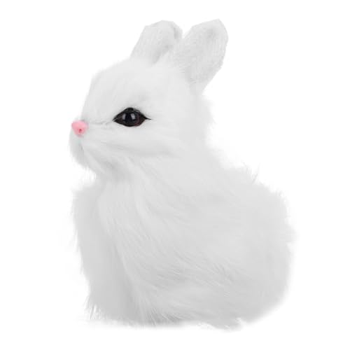 Alipis Weißes Kaninchen Modell aus Plüsch Kleines Realistisches Kuscheltier Lebensechte Hasenfigur für Interaktiven Unterricht Anschauliche Lernhilfe für Grundschulkinder Weiches Alipis Weißes Kaninchen Modell aus Plüsch Kleines Realistisches Kuscheltier Lebensechte Hasenfigur für Interaktiven Unterricht Anschauliche Lernhilfe für Grundschulkinder Weiches von Alipis