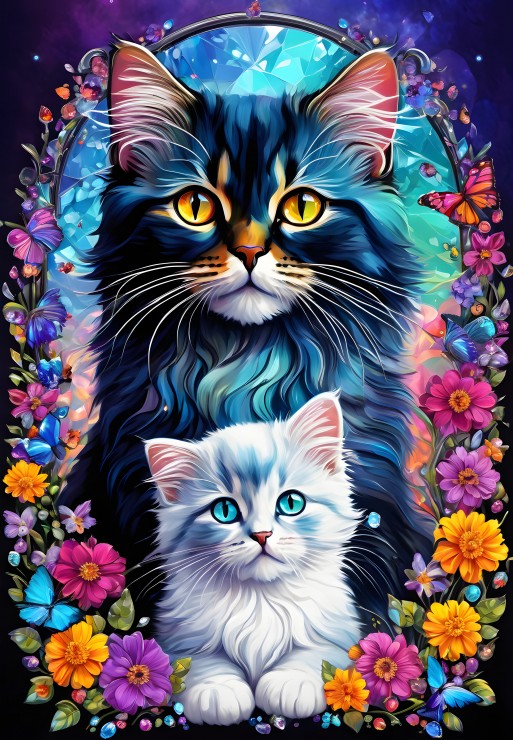 Alipson Puzzle Katzen - Mutterliebe Kollektion 1000 Teile Puzzle Alipson-Puzzle-F-50116 Alipson Puzzle Katzen - Mutterliebe Kollektion 1000 Teile Puzzle Alipson-Puzzle-F-50116 von Alipson Puzzle