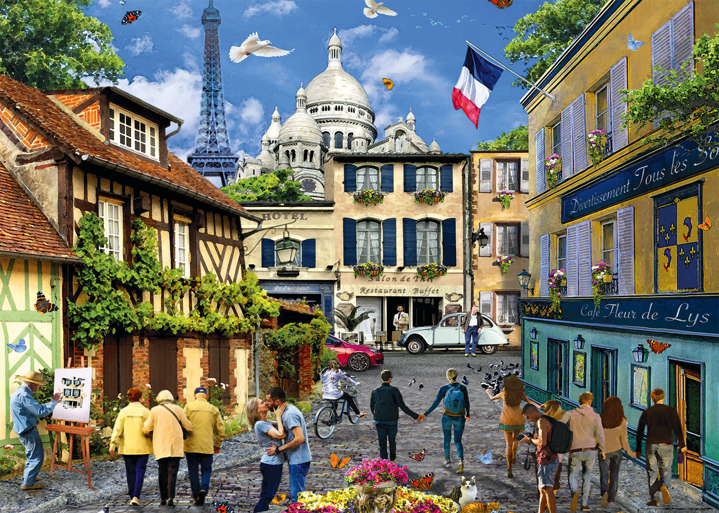 Alipson Puzzle Paris 1000 Teile Puzzle Alipson-Puzzle-50031 von Alipson Puzzle