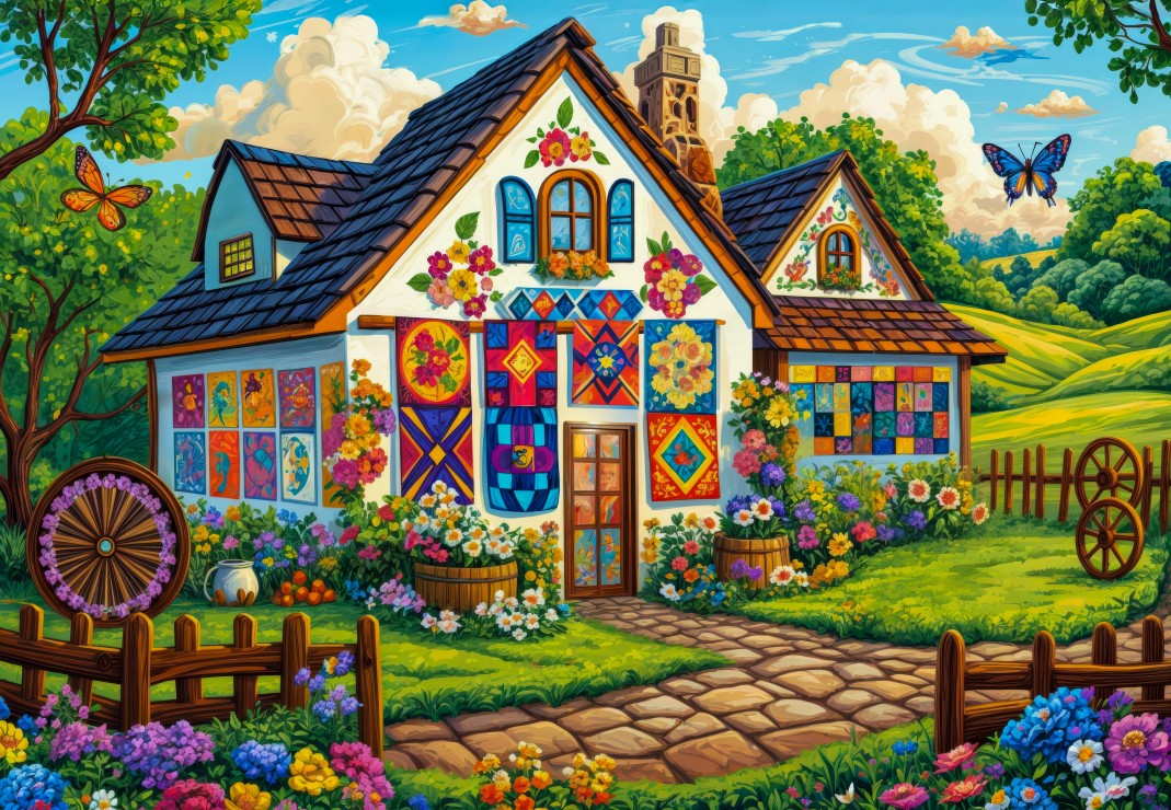 Alipson Puzzle Quilt House 1000 Teile Puzzle Alipson-Puzzle-F-50356 Alipson Puzzle Quilt House 1000 Teile Puzzle Alipson-Puzzle-F-50356 von Alipson Puzzle