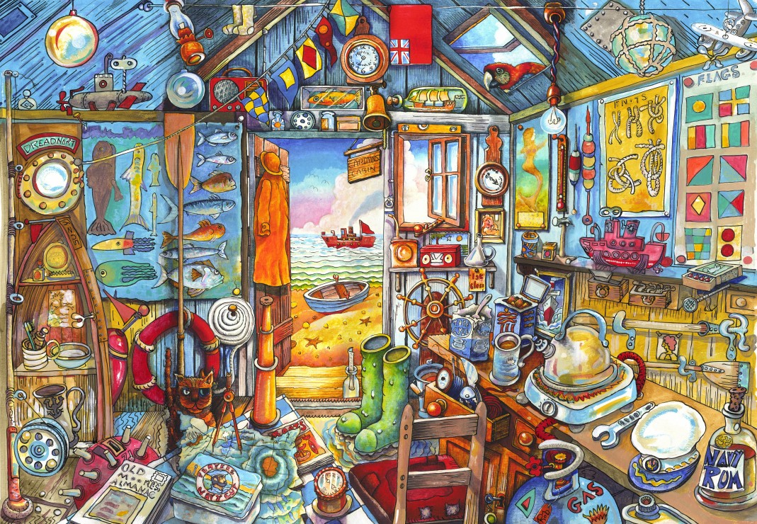 Alipson Puzzle The Captain's Cabin 1000 Teile Puzzle Alipson-Puzzle-F-50353 Alipson Puzzle The Captain's Cabin 1000 Teile Puzzle Alipson-Puzzle-F-50353 von Alipson Puzzle