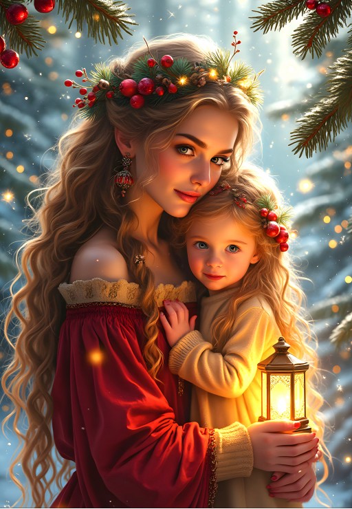 Alipson Puzzle Weihnachtszärtlichkeit - Mutter und Tochter Kollektion 1000 Teile Puzzle Alipson-Puzzle-F-50279 Alipson Puzzle Weihnachtszärtlichkeit - Mutter und Tochter Kollektion 1000 Teile Puzzle Alipson-Puzzle-F-50279 von Alipson Puzzle