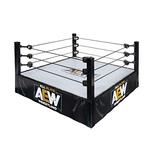 AEW AEW0065 Unrivaled Collection Authentic Action, Flexible Spannringseile, Mehrfarbig, von All Elite Wrestling