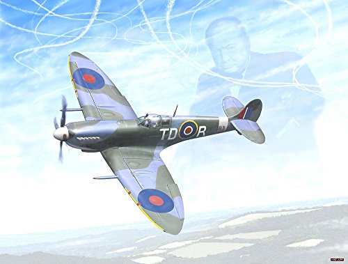 1000 Teile Puzzle Supermarine Spitfire WW2 Flugzeug Sir Winston Churchill In The Clouds von All Jigsaw Puzzles