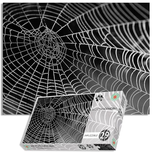 Arachnophobia impuzzible – Impuzzible No.28 – 1000 Teile Puzzle Arachnophobia impuzzible – Impuzzible No.28 – 1000 Teile Puzzle von All Jigsaw Puzzles