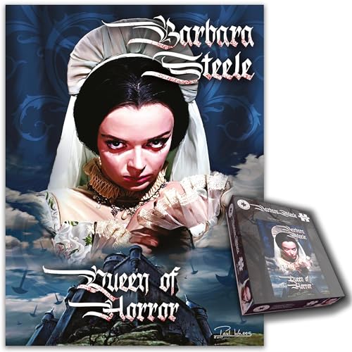 Barbara Steele Queen of Horror 1000 Teile Puzzle von All Jigsaw Puzzles