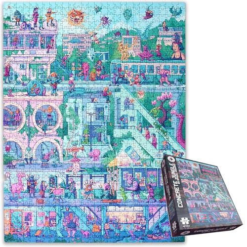 Concrete Jungle Puzzle mit 1000 Teilen von All Jigsaw Puzzles