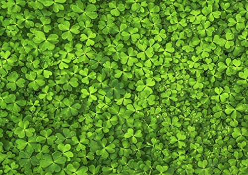 1000-Teile-Puzzle mit vierblättrigem Kleeblatt - Impossible Impuzzibles - 66 cm x 50 cm - Irisch inspiriertes Puzzle, perfektes St. Patrick's Day-Geschenk für Erwachsene von All Jigsaw Puzzles