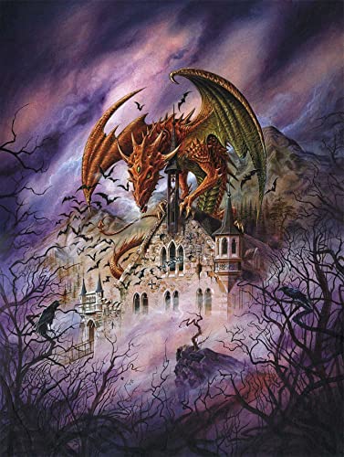 All Jigsaw Puzzles - Gothic Fantasy Puzzle für Erwachsene - Snagov - 1000 Teile - Magisches Kunstwerk - Hergestellt in Großbritannien von All Jigsaw Puzzles