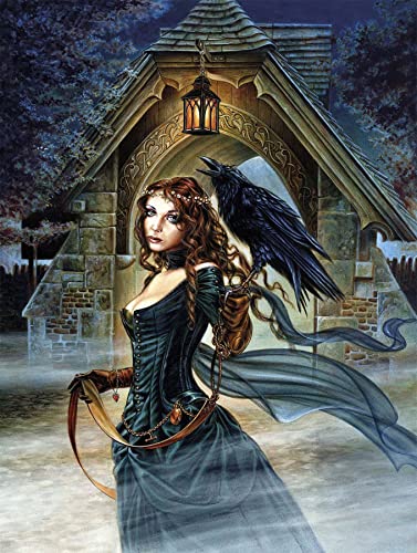 Gothic Fantasy Puzzle für Erwachsene - Vespertide - Mystisches 1000-Teile-Puzzle - Magisches Kunstwerk-Puzzle von All Jigsaw Puzzles