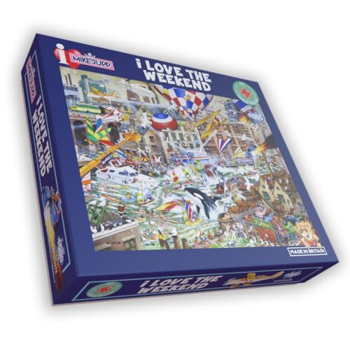 Mike Jupp I Love the Weekend Puzzle, 1000 Teile von All Jigsaw Puzzles