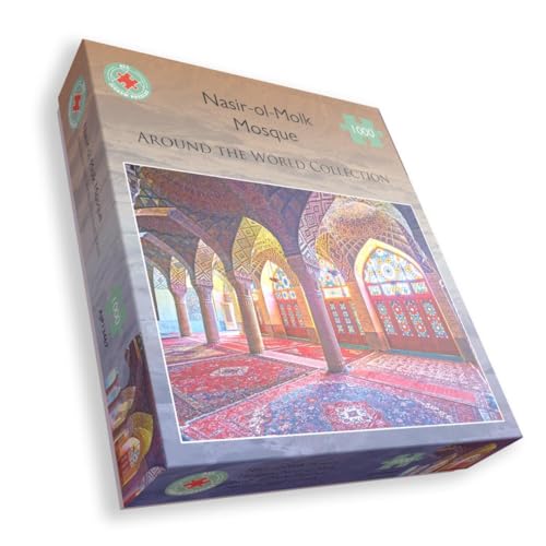 Nasir-ol-Molk Moschee - Rosa Moschee des Iran - 1000 Teile Puzzle Geschenkidee für Erwachsene und Kinder von All Jigsaw Puzzles