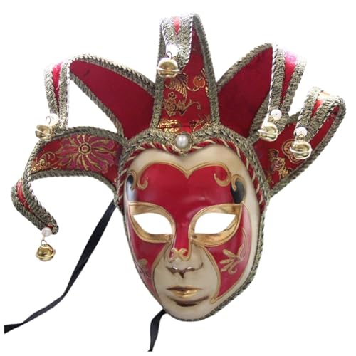 Allbestop Elegante Venezianische Maske Schwarz,Für Maskerade, Karneval, Halloween Fun Vintage Maskerade Maske Damen Und Herren Vintage Antike Masken Augenmaske Kostüme Für Paare Fasching Deko von Allbestop