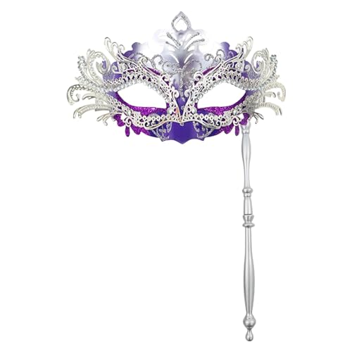 Allbestop Elegante Venezianische Maske Schwarz,Masken Für Damen Herren Halloween Karneval Party Augenmaske Maskerade Raben Maske Damen Masken Kostüm Tanz Ball Party von Allbestop