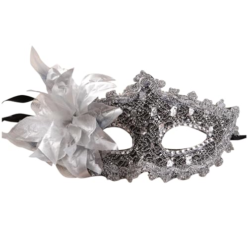 Allbestop Maskerade Maske Venezianischen Cosplay,Retro Maskerade Masken Für Karnevals Halloween Party Schwarz Augenmaske Maskerade Schwarze Maske Kostüme Für Paare Fasching Deko von Allbestop