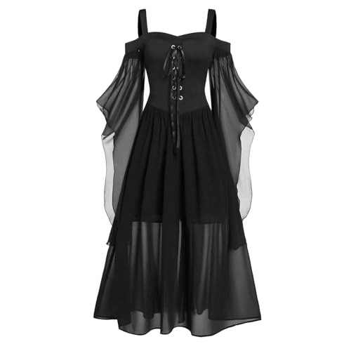 Allbestop Renaissance Retro Partykleid Renaissance Mittelalter Kleidung Gothic Kleid Vampir Kostüm Frauen Gothic Dress Mittelalter Kostüme Damen Weisses Kleid Halloween Lange Sommerkleider Allbestop Renaissance Retro Partykleid Renaissance Mittelalter Kleidung Gothic Kleid Vampir Kostüm Frauen Gothic Dress Mittelalter Kostüme Damen Weisses Kleid Halloween Lange Sommerkleider von Allbestop