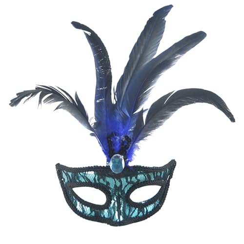 Allbestop Venezianische Maske Spitze Damen,Karneval Party Kostüm Ball Maskerade Spitzenmasken Für Damen Maske Damen Barock Kostüm Damen Verführerisches Damen Accessoire von Allbestop