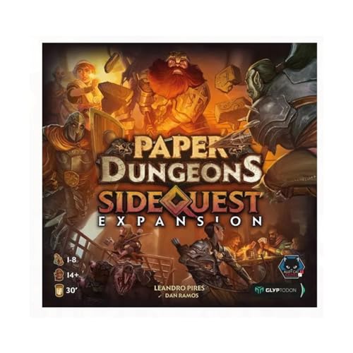 Paper Dungeons Side Quest Brettspiel von Alley Cat Games