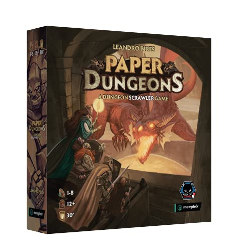 Papier Dungeons von Alley Cat Games