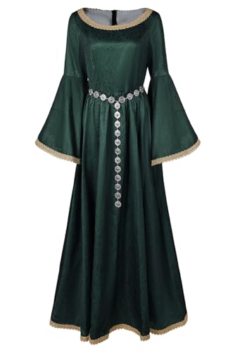 Alleyon Alicent Kostüm Damen Mittelalter Kleidung Dargon Königin Cosplay Renaissance Outfit von Alleyon