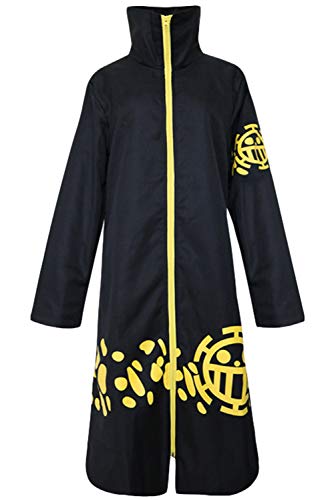 Alleyon Anime Cosplay Mantel Robe Law Kostüm Umhang für Karneval Halloween von Alleyon