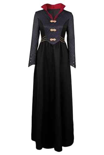 Alleyon Damen Königin Rhaenyra Kostüm Renaissance Mittelalter Kleid Dargon Rhaenyra Outfit von Alleyon