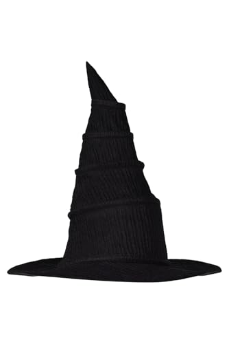 Alleyon Elphaba Hut Hexenkostüm Halloween Zubehör Cosplay Kopfbedeckung Schwarzer Hut von Alleyon