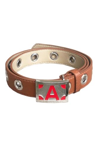 Alleyon Portgas D Ace Cosplay Gürtel Anime Ace Ledergürtel Kostüm Zubehör Belt von Alleyon