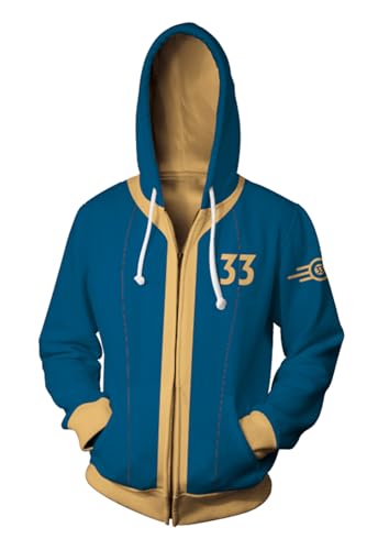 Alleyon Vault Cosplay Hoodie Lucy Jacke Vault 33 Sweatshirt Kapuzenpullover von Alleyon