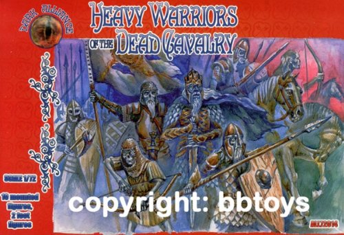 Alliance ALL72014 - Modellbausatz Heavy Warriors of The Dead Cavalry von Alliance