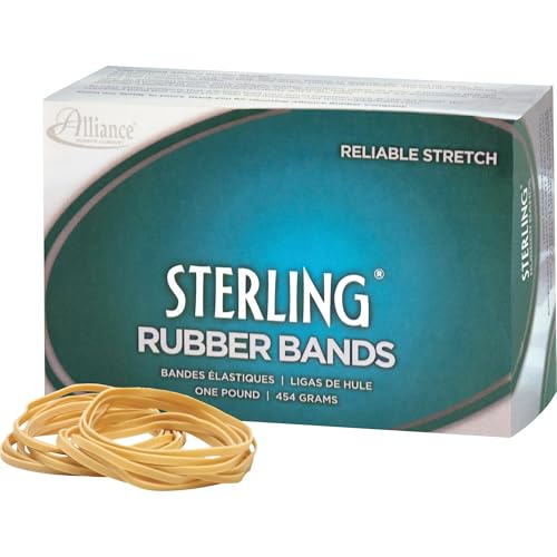 Sterling Ergonomically Correct Rubber Bands, #32, 3 x 1/8, 950 Bands/1lb Box Sterling Ergonomically Correct Rubber Bands, #32, 3 x 1/8, 950 Bands/1lb Box von Alliance