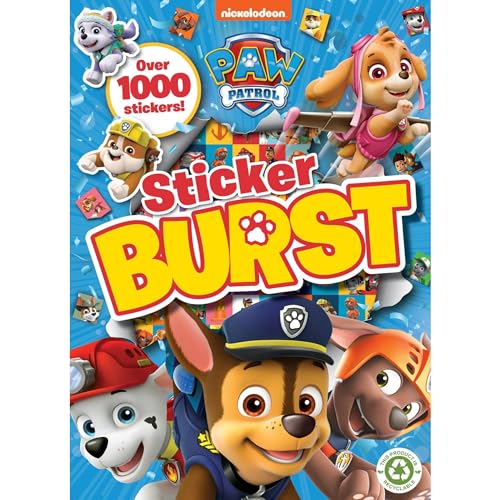 Alligator - Paw Patrol Sticker Burst, Stickerbuch, Stickerbücher, Paw Patrol Sticker, Paw Patrol Stickerbuch, Sticker Activity Book, Wiederverwendbares Stickerbuch von Alligator