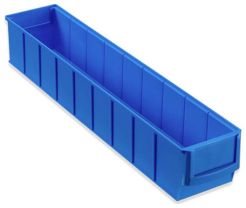 Allit 456560 Sichtlagerkasten (L x B x H) 500 x 91 x 81mm Blau 1St. von Allit